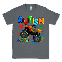 Charcoal Heather autism crusher Classic Tee - AdoDesignShop