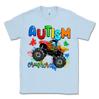 Dusty Blue autism crusher Classic Tee - AdoDesignShop