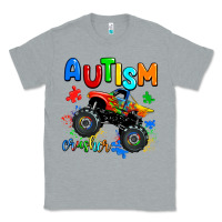 Heather Grey autism crusher Classic Tee - AdoDesignShop