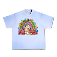 Grape Ice Easter rainbow Bunny Easter Day Urban Heavy Tee - Neo Western