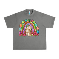 Tornado Easter rainbow Bunny Easter Day Urban Heavy Tee - Neo Western