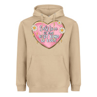 Mushroom self love is the best kind of love malias Heavyweight Hoodie - MaliasSmallBusiness