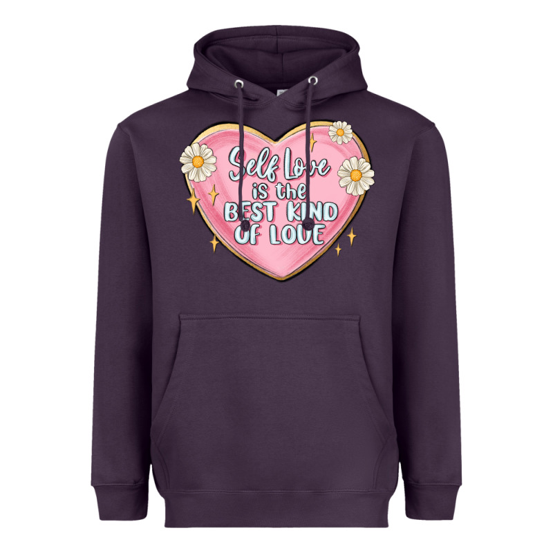 Self Love Is The Best Kind Of Love Malias Heavyweight Hoodie by MaliasSmallBusiness | Teevron