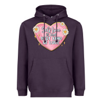 Plum self love is the best kind of love malias Heavyweight Hoodie - MaliasSmallBusiness