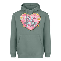 Sage self love is the best kind of love malias Heavyweight Hoodie - MaliasSmallBusiness