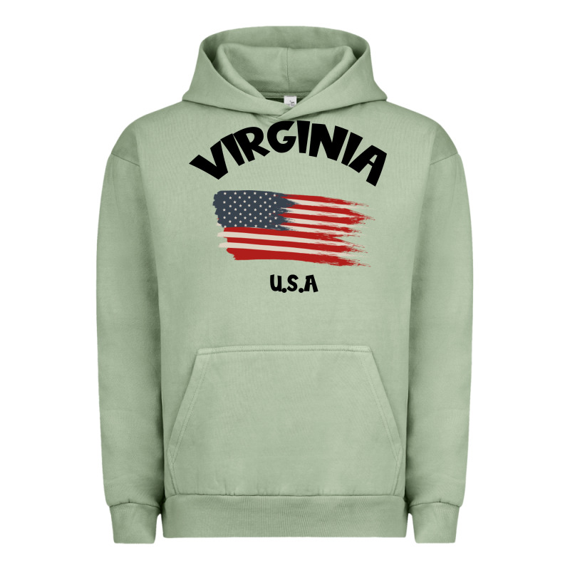 Virginia U.s.a Urban Hoodie by Bettercallsaul | Teevron