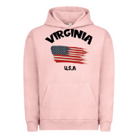 Pigment Salmon VIRGINIA U.S.A Urban Hoodie - Bettercallsaul