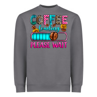 Storm coffee loading please wait Heavyweight Sweatshirt - Zillion Design Studio