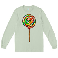 Matcha rainbow lollipop Long Sleeve Tee - AdoDesignShop