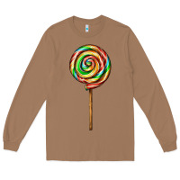 Toasted Coconut rainbow lollipop Long Sleeve Tee - AdoDesignShop