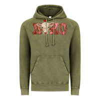 Vintage Olive xoxo charolais calf Vintage Hoodie - RanaPortraitStore