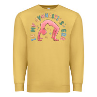 Antique Gold in my gymnastics era shinning Premium Sweatshirt - MaliasSmallBusiness