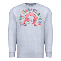 Heather Grey in my gymnastics era shinning Premium Sweatshirt - MaliasSmallBusiness