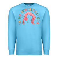 Ocean Blue in my gymnastics era shinning Premium Sweatshirt - MaliasSmallBusiness