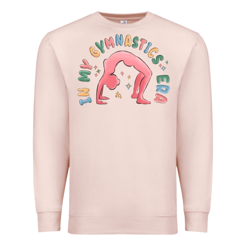 In My Gymnastics Era Shinning Premium Sweatshirt by MaliasSmallBusiness | Teevron