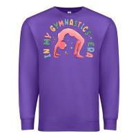Purple in my gymnastics era shinning Premium Sweatshirt - MaliasSmallBusiness