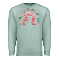 Seafoam in my gymnastics era shinning Premium Sweatshirt - MaliasSmallBusiness