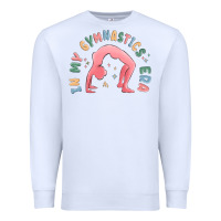White in my gymnastics era shinning Premium Sweatshirt - MaliasSmallBusiness