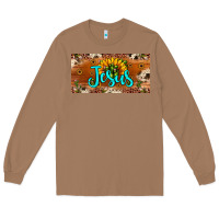 Toasted Coconut jesus Long Sleeve Tee - JahusDesignShop