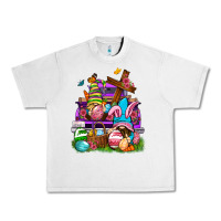 Lunar Rock Easter gnomies truck Easter Day Urban Heavy Tee - Neo Western