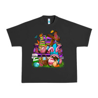 Pigment Black Easter gnomies truck Easter Day Urban Heavy Tee - Neo Western