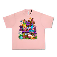 Salmon Easter gnomies truck Easter Day Urban Heavy Tee - Neo Western