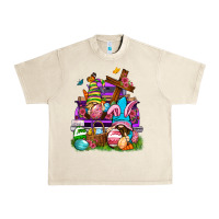 Sandshell Easter gnomies truck Easter Day Urban Heavy Tee - Neo Western