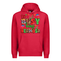 Cardinal too busy being hermosa Premium Hoodie - LillyAllenDesigns