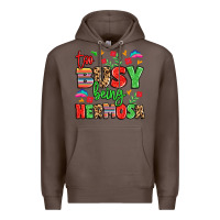 Coffee too busy being hermosa Premium Hoodie - LillyAllenDesigns