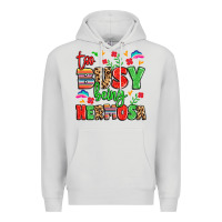 Dove Grey too busy being hermosa Premium Hoodie - LillyAllenDesigns