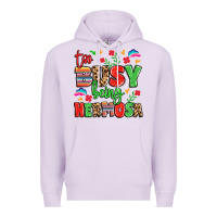 Lilac too busy being hermosa Premium Hoodie - LillyAllenDesigns