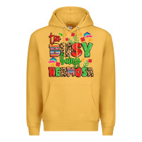 Mustard too busy being hermosa Premium Hoodie - LillyAllenDesigns