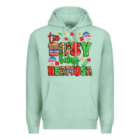 Seafoam too busy being hermosa Premium Hoodie - LillyAllenDesigns
