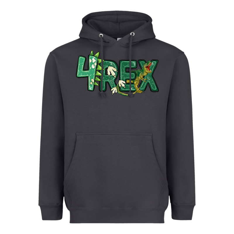 Four Rex Heavyweight Hoodie by MaliasSmallBusiness | Teevron
