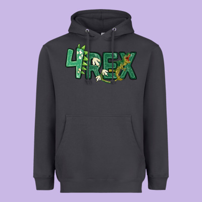 Four Rex Heavyweight Hoodie Designed By Maliassmallbusiness
