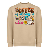 Mushroom coffee is always good idea Heavyweight Sweatshirt - Zillion Design Studio
