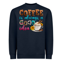 Navy coffee is always good idea Heavyweight Sweatshirt - Zillion Design Studio