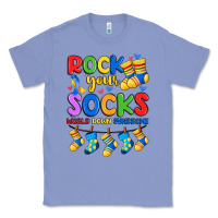 Colony Blue rock your  world down syndrome Classic Tee - Artiststas