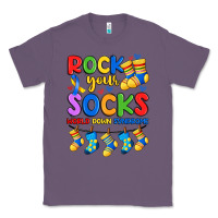 Lavender rock your  world down syndrome Classic Tee - Artiststas