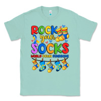 Seafoam rock your  world down syndrome Classic Tee - Artiststas