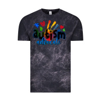 Cloud Black autism advocate Vintage Tee - Zillion Design Studio