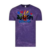 Cloud Purple autism advocate Vintage Tee - Zillion Design Studio