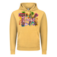 Vintage Mustard texas summer Vintage Hoodie - Zillion Design Studio