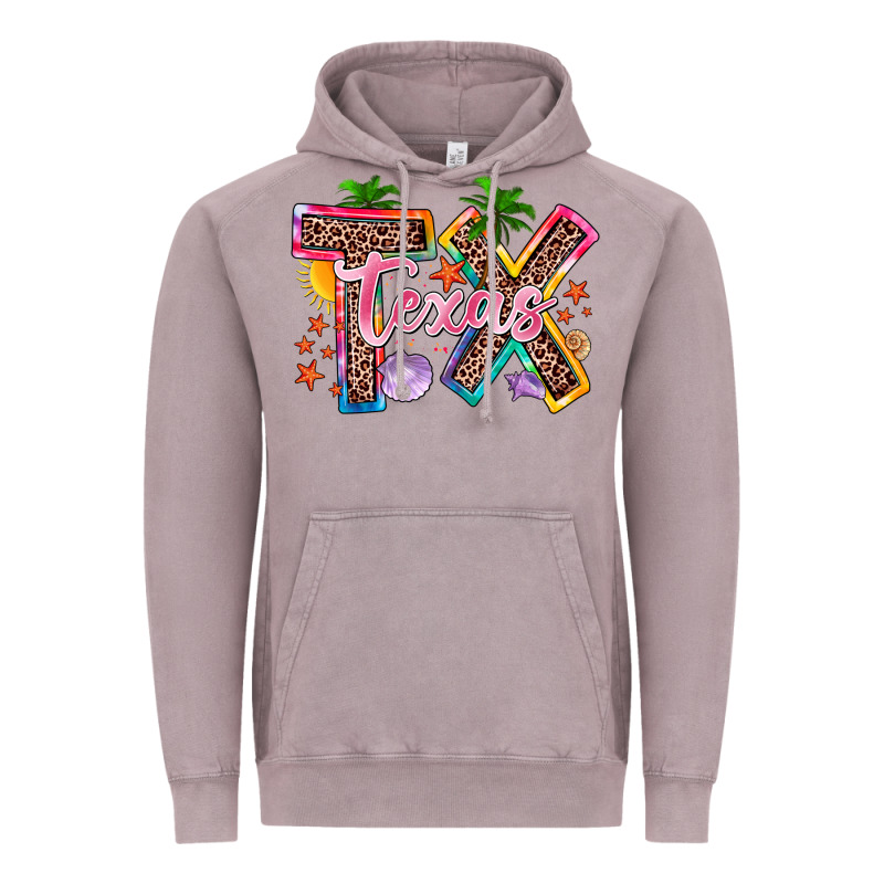 Texas Summer Vintage Hoodie by Zillion Design Studio | Teevron