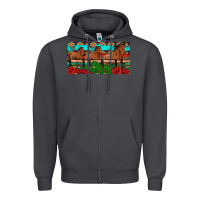 Smoke horses roses ann cactuses license plate Zipper Hoodie - Artiststas