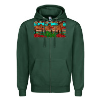 Sports Green horses roses ann cactuses license plate Zipper Hoodie - Artiststas