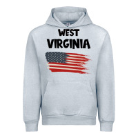 Heather Grey WEST VIRGINIA Urban Hoodie - Bettercallsaul
