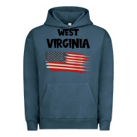 Pigment Midnight Navy WEST VIRGINIA Urban Hoodie - Bettercallsaul