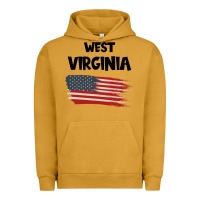 Pigment Peanut Butter WEST VIRGINIA Urban Hoodie - Bettercallsaul
