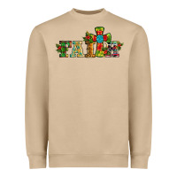Mushroom christmas cross faith Heavyweight Sweatshirt - RanaPortraitStore